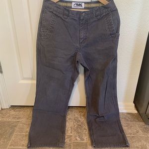 Men’s Mountain Khackis Pants dark gray/blue size 33 x 30